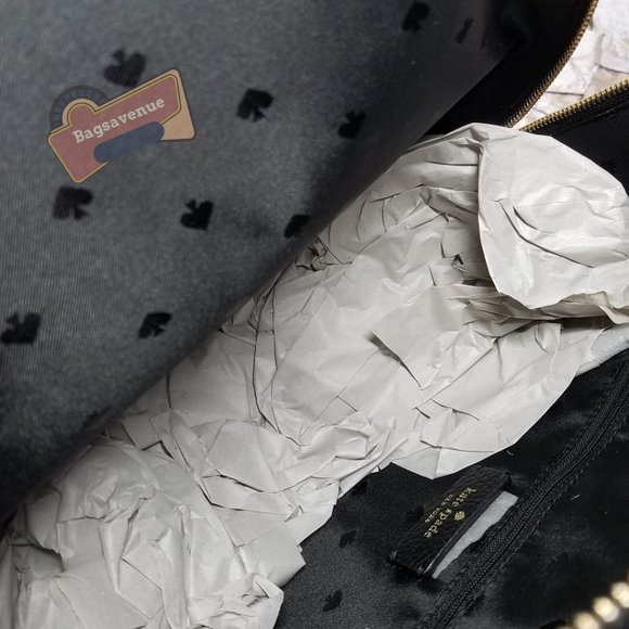 Large Backpack Karina Black Leather Kate Spade - Picture 3 of 14